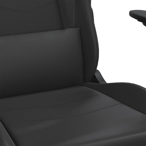 vidaXL gamingstol, sort, kunstlæder