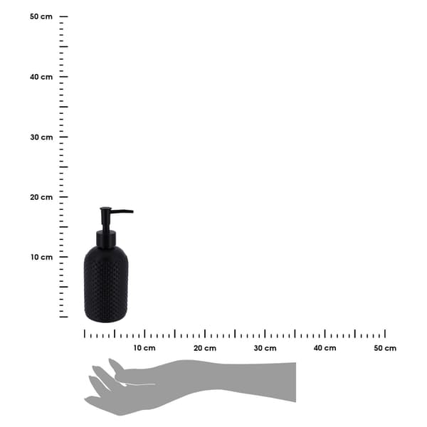 Cerelle tvålpump svart