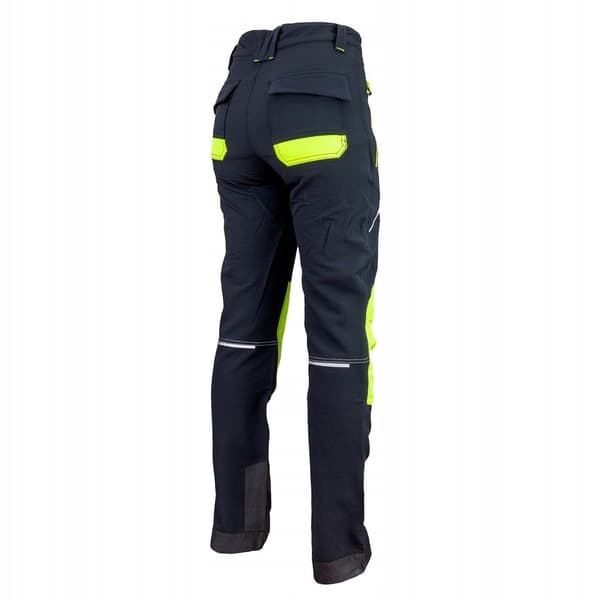 Urgent 718 softshell arbejdsbukser elastiske reflekterende 44