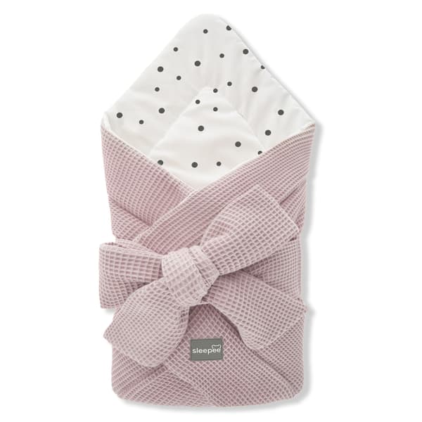 Baby Svøb Wrap Wafer Pink