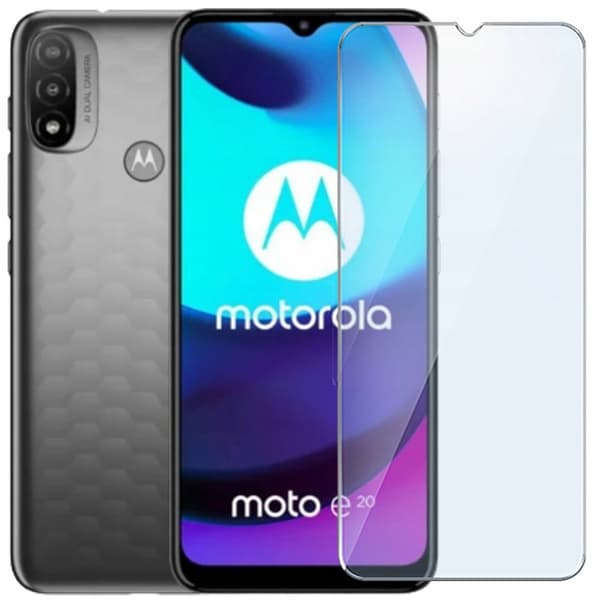 3x Härdat glas för Motorola Moto E20 E30 E40 | 3-pack
