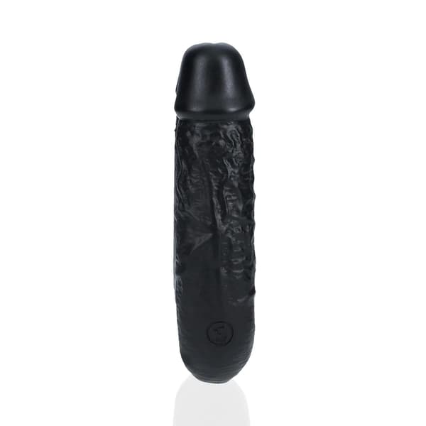 U-formad dubbeldildo 12,7 cm - Svart