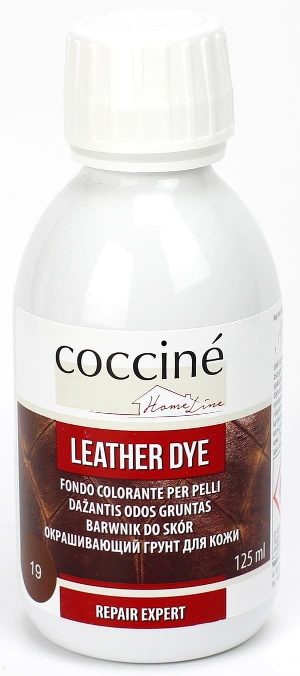 Læder- og tekstilfarve - COCCINE LÆDERFARVE 125 ml sort