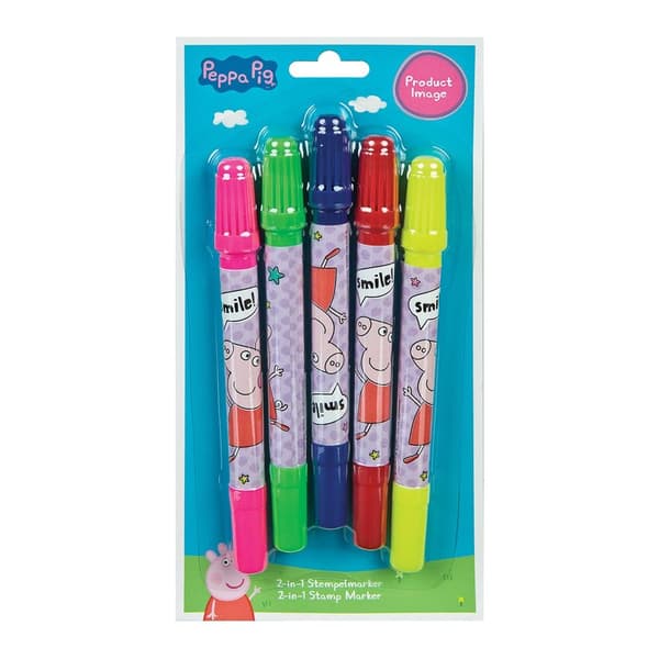 Gurli Gris stempelmarkører 5 stk.