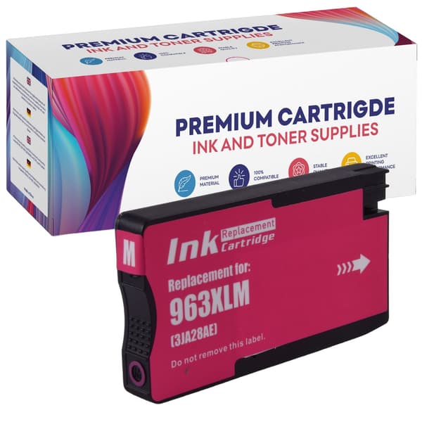 Muste HP 963 XL M GP -tulostimelle