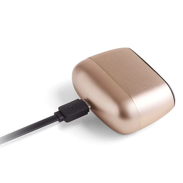 Lexon Minut mini väckarklocka guld
