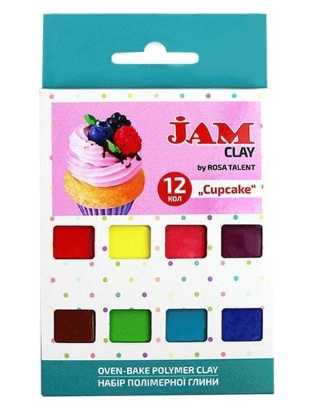 Polymermodelleringslera Cup Cake 12x20g
