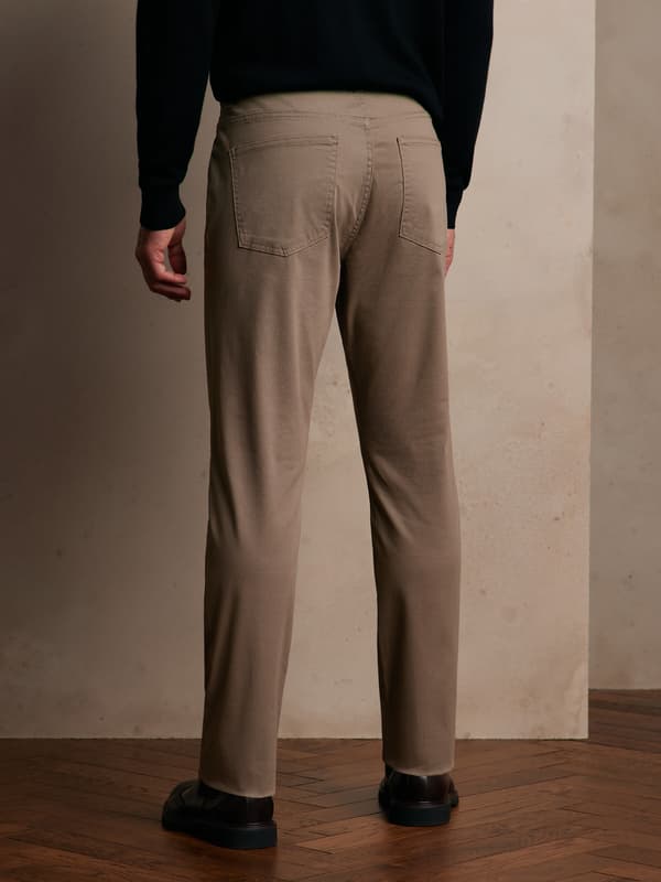 BEIGE DERR BUKSER 36/32