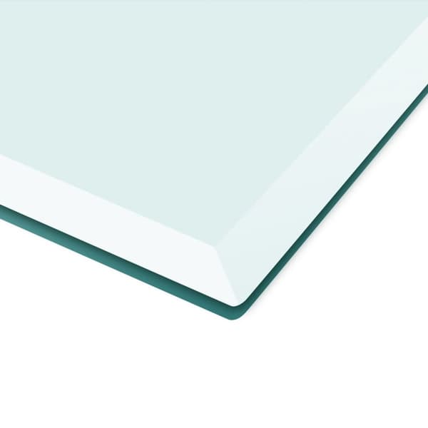 vidaXL rektangulær glasbordplade 1000x620 mm