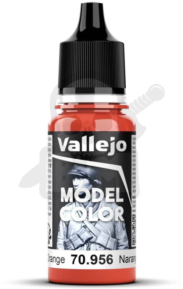 VALL-70956 Modellfärg 17ml Klar Orange
