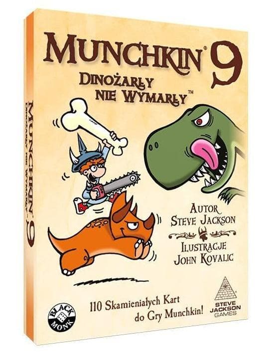 Munchkin 9 Dinosaurer Ikke Uddøde Sort Munk