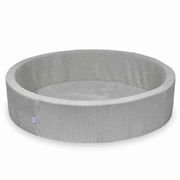 Tør pool 130x30 Corduroy grå uden bolde