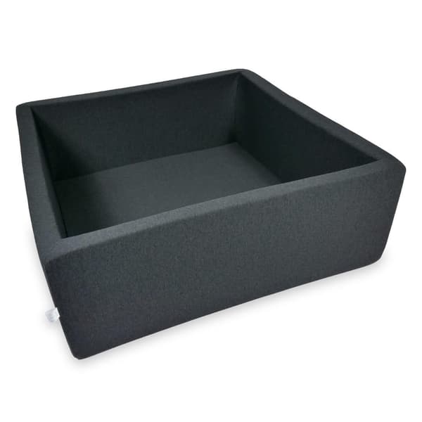 Torr pool 110x110x40cm grafit utan bollar