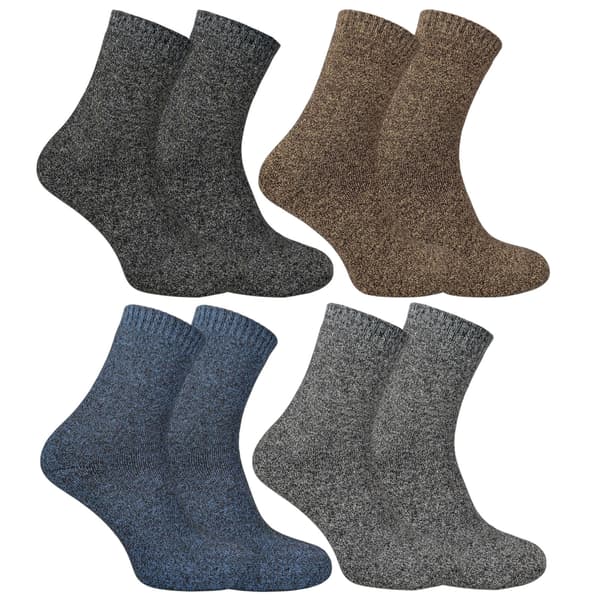 Angora herrullstrumpor 4-pack 40-43