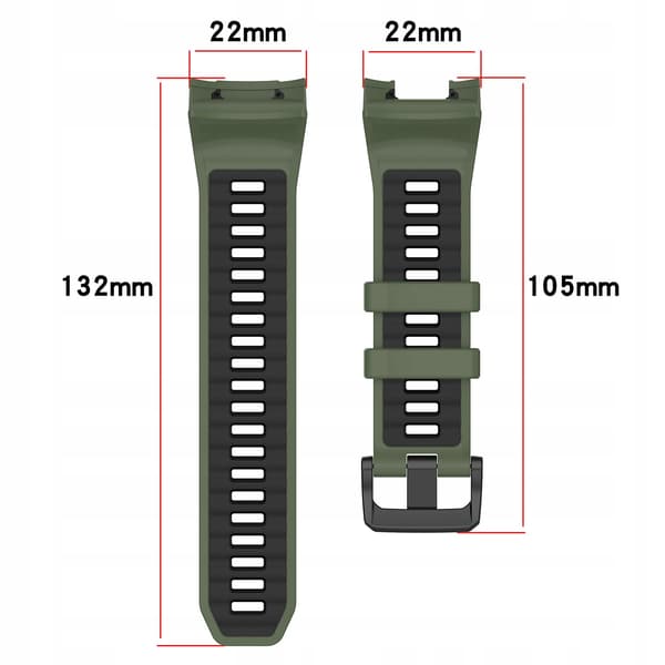 SILIKONEREM til GARMIN INSTINCT 3 45mm | Farver