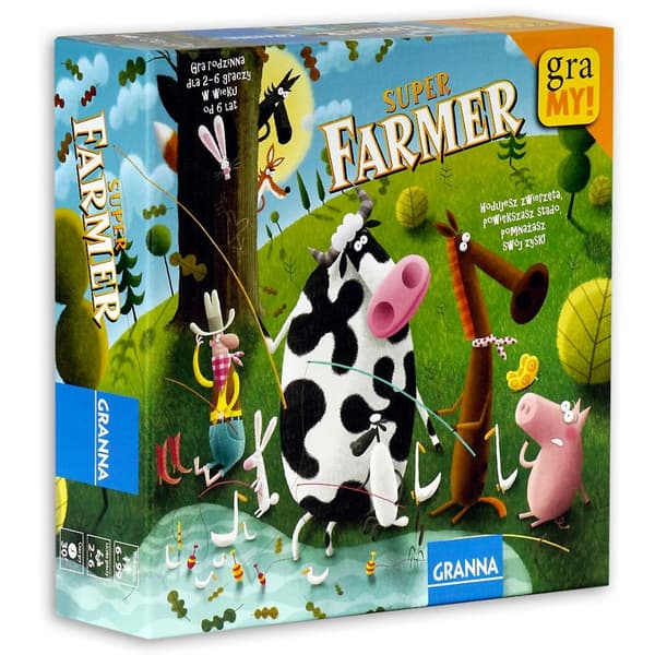 Super Ranch Farmer. Granna-lautapeli