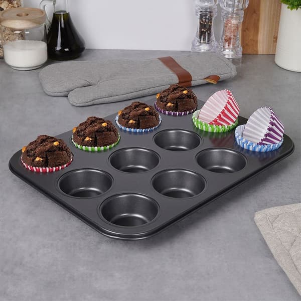 Muffinform med papiljotter 13-delar