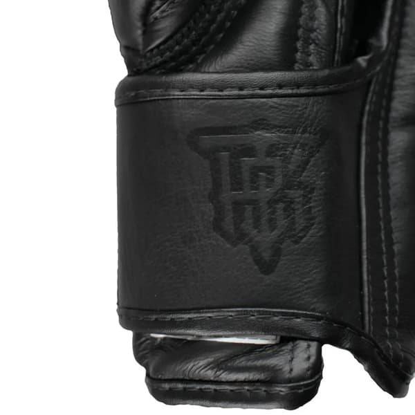 Top King Super Air Muay Thai Boksehandsker Sorte 12OZ