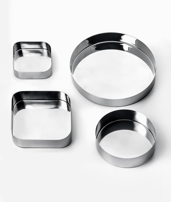 Firkantet bund/beholder 15 cm, Stile/Mepra