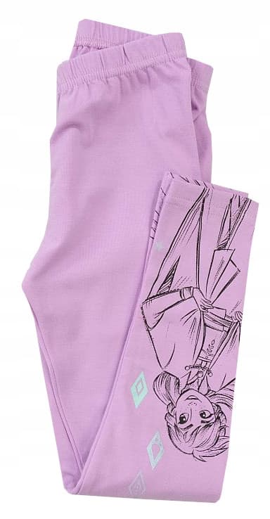 Frozen ELSA -leggingsit, tyttöjen violetit 128 D077C