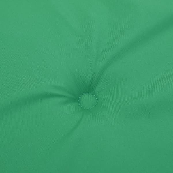 vidaXL Trädgårdsdynor, set om 4, gröna, 100x50x3 cm