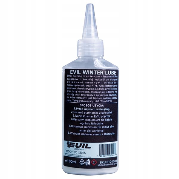 EVIL Kettenöl 100ml vinterglidmedel för frysning