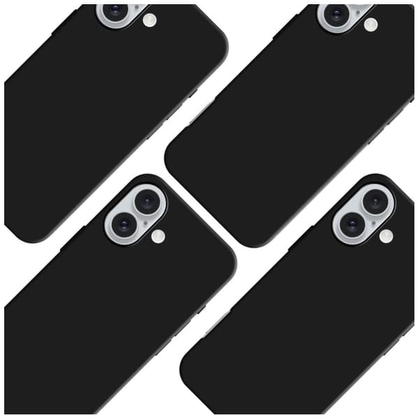 3MK Matt Case Pro för iPhone 16 Plus, Svart