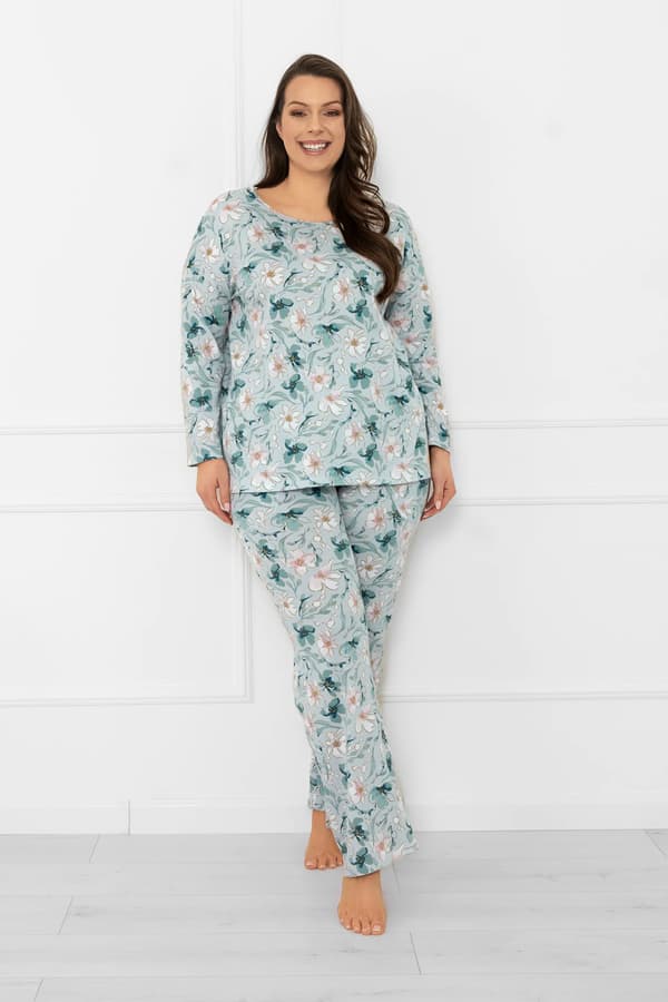Dampyjamas med lång ärm, långbyxor Sequoia M