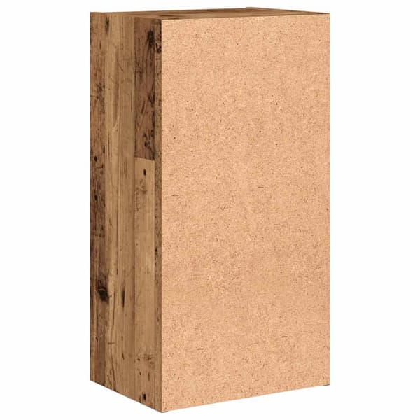 vidaXL bogreol, antik træ, 40x30x77 cm
