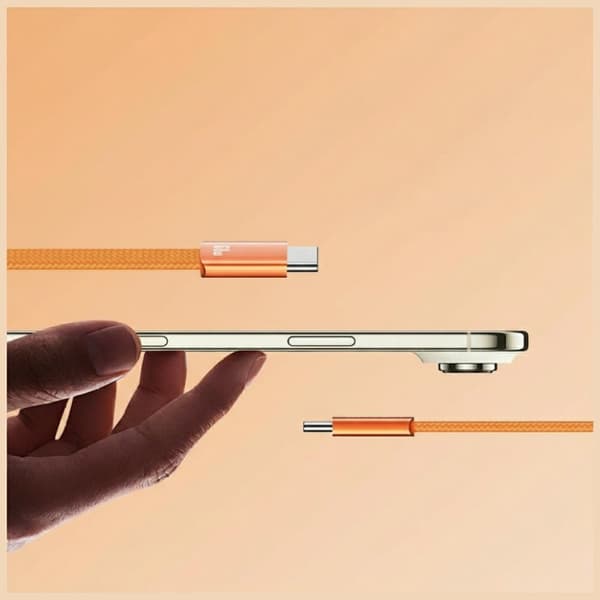USAMS U96 60W USB-C til USB-C kabel 1,2m blå