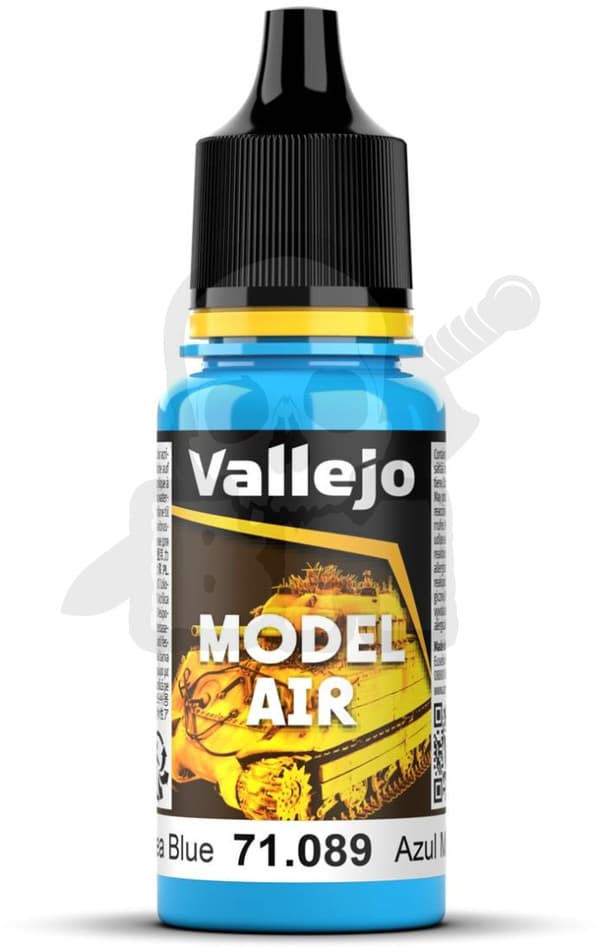 VALL-71089 Model Air 17ml Lys Havblå