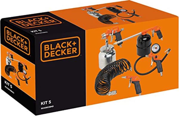 Black+Decker 9045853BND paineilmasarja 5 osaa.