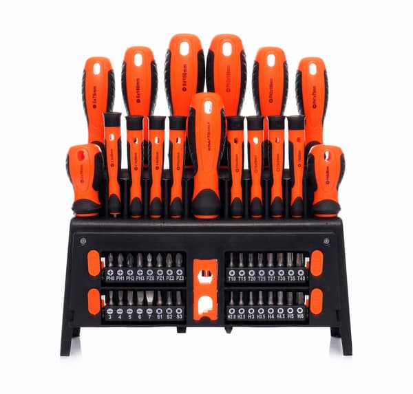 Ruuvimeisselisarja + magnetointilaite 50 kpl KD10950