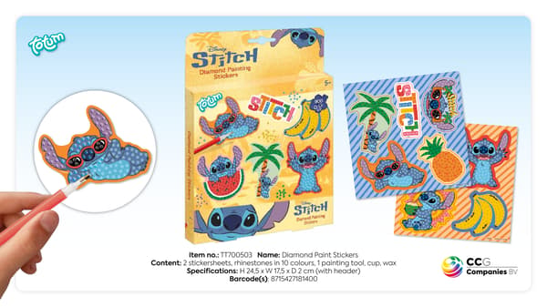 Stitch-timanttitarrat Totum