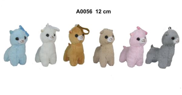 Alpaca nøglering 12cm MIX