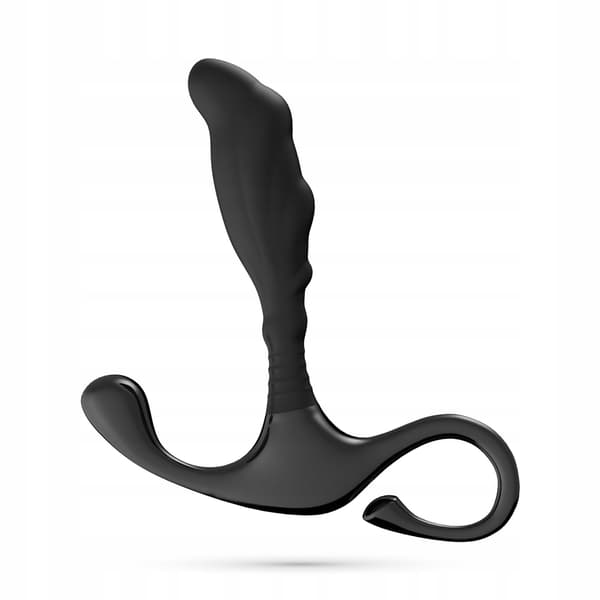 Intimeo Prostata Massager Silikone Analprop Sort til Mænd