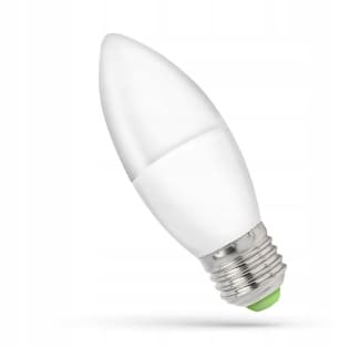 LED-ljuslampa E27 6W kallvit WOJ13062