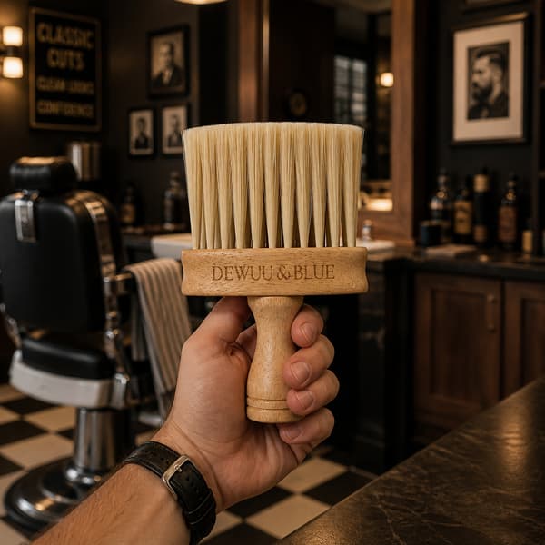 Trähårborste, frisörborste, barberborste