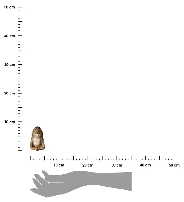 Sæt med 3 Hugy dekorative figurer