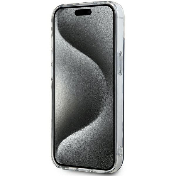 DKNY DKHCP15MHDLCEK iPhone 15 Plus /14 Plus 6,7" sort/sort hårdt cover IML Ternet Mono Mønster