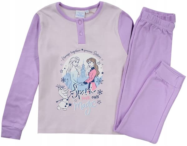 Frost pyjamas i aske premium bomuld 128