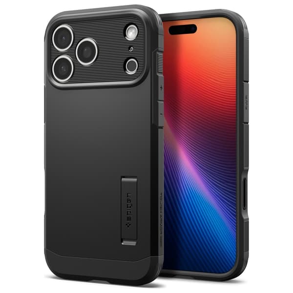 Spigen Tough Armor "T" MAG MagSafe-cover til iPhone 17 Pro, sort