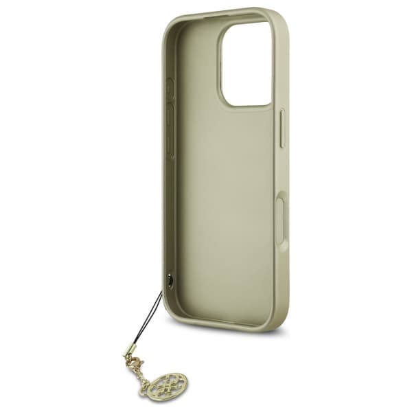 Guess 4G Charms Collection cover til iPhone 16 Pro Max, sort