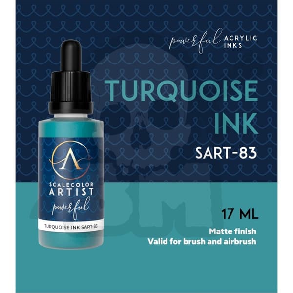 SART-83 Scale75 Artist Range Turkos bläck