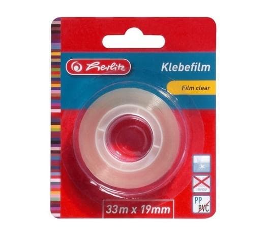 Teippi 33m/19mm läpinäkyvä