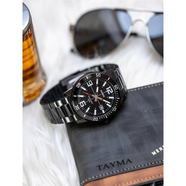 Herrklocka CASIO MTP-VD01B-1B (zd169e) + Låda