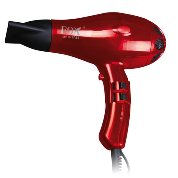 Fox Smart Compact Hårtork med Jonisering 2100W - Röd