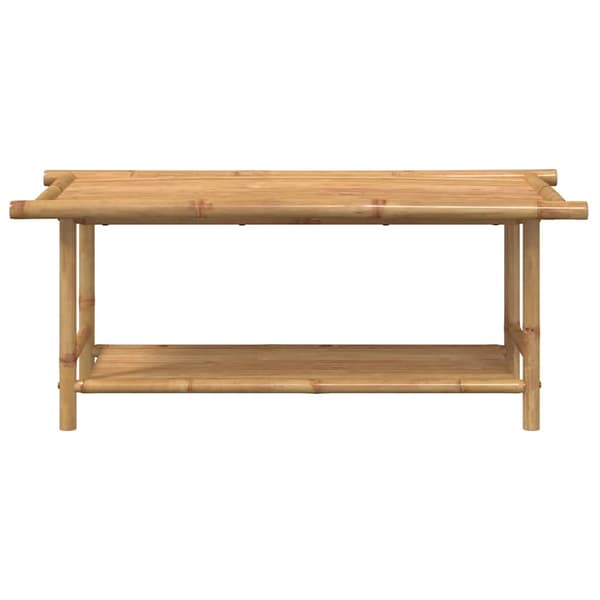 vidaXL Soffbord, 110x55x45 cm, Bambu