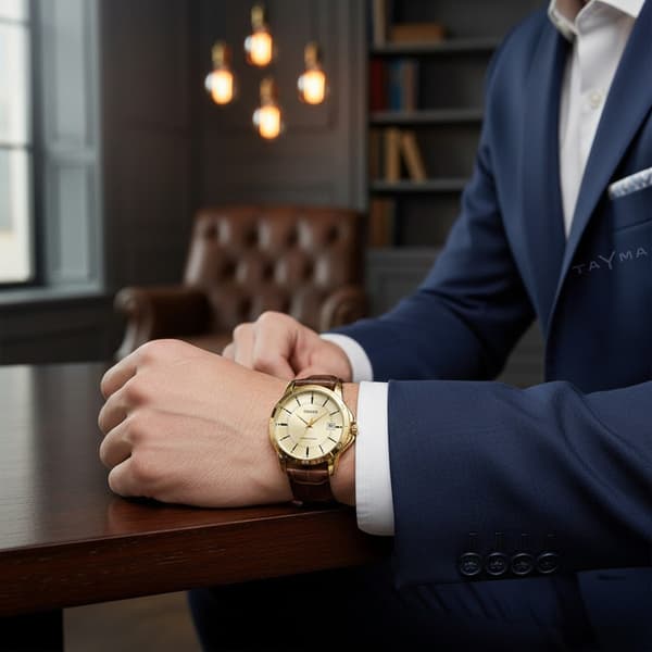 Herrklocka CASIO MTP-V004GL-9A (zd046c) + LÅDA