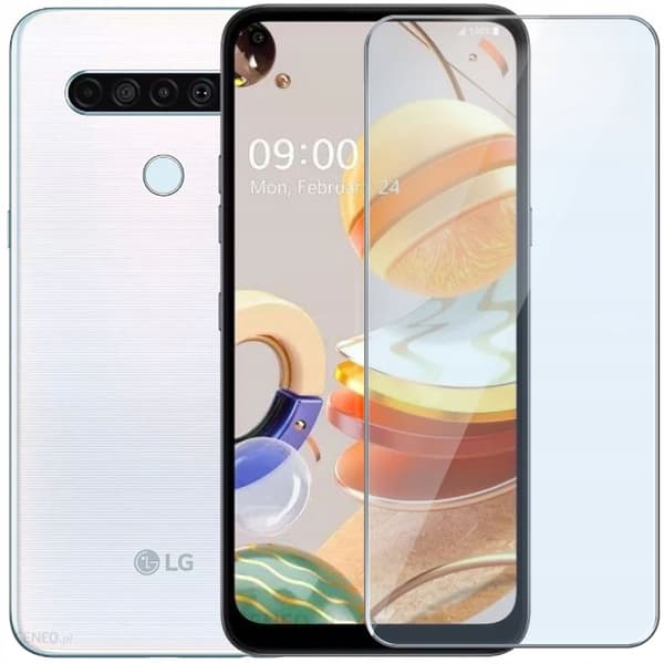 2x Härdat glas för LG K61